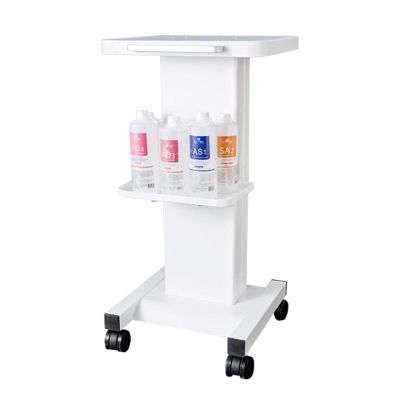 Beauty Salon Trolley Cart w/Handle - Trolley Cart with Wheels for Spa Beauty Salon, Load 100kg/220 lbs