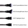 Ohgnus 8pcs Vegan Makeup Brush Set, 8pcs + 3pcs + Simple Logo Box view 2