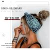 Acenail Wide Headbands Knotted Turban Headband Elastic Non Slip Hairbands Floral Workout Head Bands Yoga Cotton Hair Scarfs Boho Head Wraps Fashion Hair Accessories for Women 4Pcs(Gorgeous) view 3