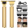 YOGINGO Professional Beard Trimmer for Men, Cordless Rechargeable Hair Trimmer for Men,T-Blade Hair Clippers,Hair Cutting Kit with Guide Combs, Gifts for Men view 1