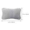 FOMIYES Bathtub Pillow Mesh Bathtub Headrest for Home Spa Salon, Neck Support Bathtub Headrest Polyester Bathtub Pillow (11.00X7.47X1.97inch) view 2