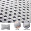 FOMIYES Bathtub Pillow Mesh Bathtub Headrest for Home Spa Salon, Neck Support Bathtub Headrest Polyester Bathtub Pillow (11.00X7.47X1.97inch) view 4