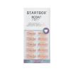 BTArtbox Press On Nails Medium- Christmas Supremely Fit & Natural Soft Gel Glue On Nails with Nail Glue, Reusable Stick On Nails in 15 Sizes - 30 Fake Nails Kit, Pink Sparkle view 3