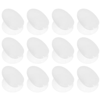 Uonlytech Makeup Brush Head Cover 12pcs Silicone Lip Brush Dust Covers Easy to Store for Exfoliating