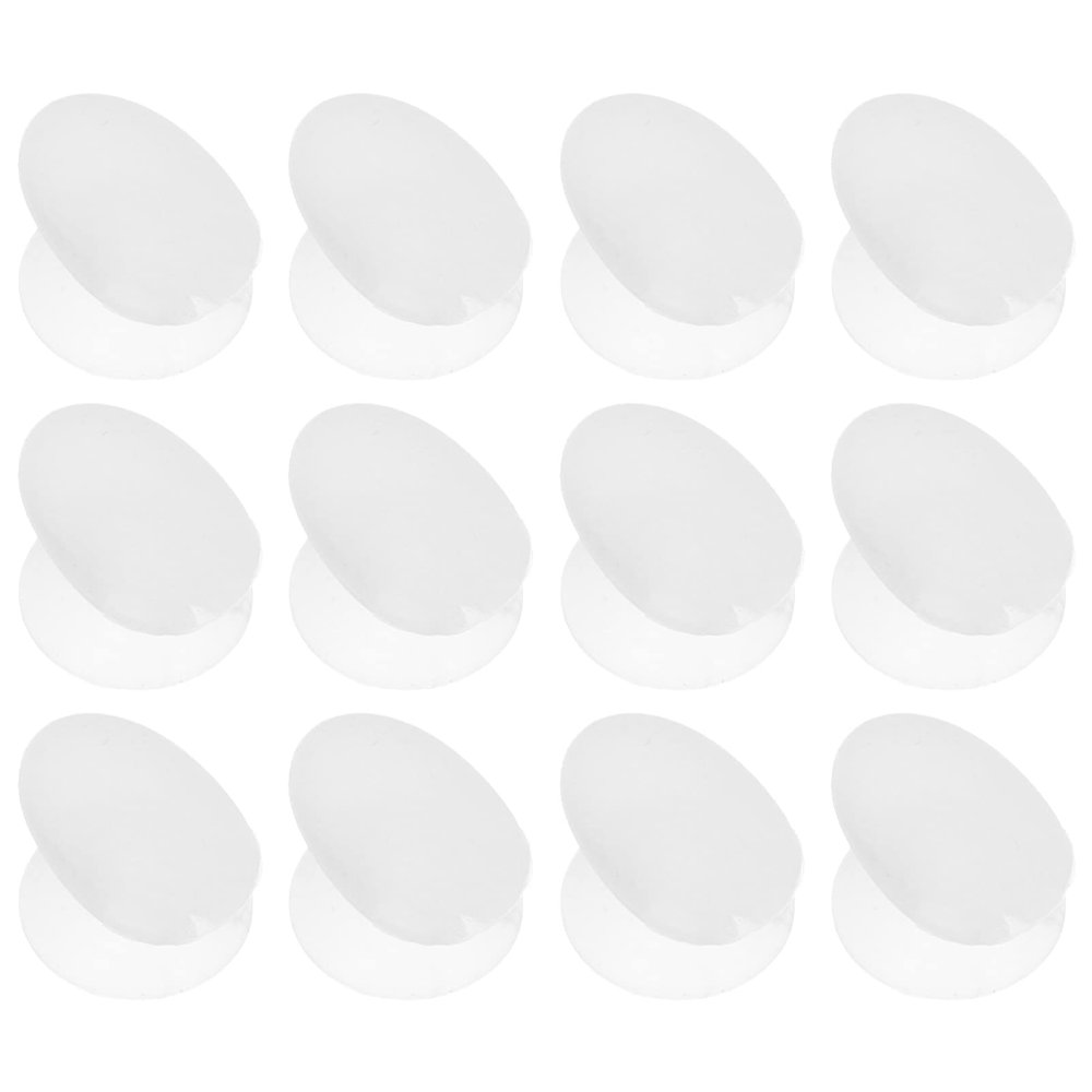 Uonlytech Makeup Brush Head Cover 12pcs Silicone Lip Brush Dust Covers Easy to Store for Exfoliating