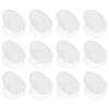 Uonlytech Makeup Brush Head Cover 12pcs Silicone Lip Brush Dust Covers Easy to Store for Exfoliating view 1