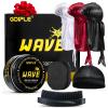 Goiple Wave Pomade for Men Strong Hold Easy Wash 360 Wave Training Hair Cream, Waves Grease for Men Promotes Layered Waves, Moisture, Control and Silky Shine Pomade Brushe Silky Durag Cap Set view 1