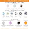 Clarisonic Acne Cleanse Facial Cleansing Brush Head Replacement Compatible with Mia 1, Mia 2, Mia Fit, Alpha Fit, Smart Profile Uplift and Alpha Fit X, 2 Count view 4