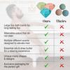 Bath Bombs for Men, Diamond Shape, Gifts for Men, 8 Large 5oz Bombs, 100% Natural Products & Essential Oils, Soak in, Bubble Bath view 3