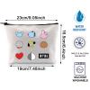 BLUPARK K-pop Characters Makeup Bag K-pop Team Gift for Fans Singer Fan Gift Army Inspired Zipper Pouch Bag (BT bag) view 2