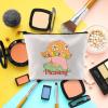 BLUPARK Singer Inspired Makeup Bag - Funny Music Fan Gift Zipper Pouch (Frog and Mushroom) view 4