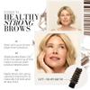 Fitglow Beauty Plant Protein Brow Gel | Natural Vegan Eyebrow Enhancer Serum | Thickening Volumizing Brow Filler | Nutrient-Rich Hair Conditioning | Strengthens, Lift, Shape & Fill | 4g - Taupe Blonde view 3