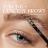 Fitglow Beauty Plant Protein Brow Gel | Natural Vegan Eyebrow Enhancer Serum | Thickening Volumizing Brow Filler | Nutrient-Rich Hair Conditioning | Strengthens, Lift, Shape & Fill | 4g - Clear view 2