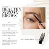 Fitglow Beauty Plant Protein Brow Gel | Natural Vegan Eyebrow Enhancer Serum | Thickening Volumizing Brow Filler | Nutrient-Rich Hair Conditioning | Strengthens, Lift, Shape & Fill | 4g - Clear view 3