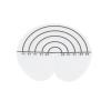 100Pcs Hair Heat Guards with Scale Single Hole PVC Glue Protector Hair Extension Tools for Hair view 2