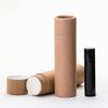 2 OZ Kraft Brown Paperboard Lip Balm/Salve/Cosmetic/Lotion Tubes (500) view 2