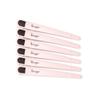 L'ANGE HAIR Rubber Sectioning Hair Clips | Narrow-Tipped Design | For Parting & Sectioning Hair | Easy Grip Handles | Professional Styling Results | 6-Pack (Blush) view 1
