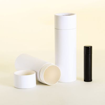 100 mL White Paperboard Body Balm/Salve/Cosmetic/Lotion Tubes (300)