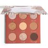 Beauty Bakerie Cosmetics Highly Pigmented Eye Shadow Makeup Palette, Sparkly/Glitter/Shimmer/Metallic/Matte Eyeshadow Look, Vegan, Cruelty-Free, Paraben-Free, 9 Shades, The Chosen Bun view 1