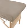 10 Pack - Tranquility Microfiber Massage Table Fitted Sheets by Body Linen- Lightweight, Durable Fitted Sheets For Massage Table & Spa. Wrinkle Free, Secure Fitting, Soft & No Pilling- Walnut view 2
