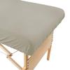 10 Pack - Tranquility Microfiber Massage Table Fitted Sheets by Body Linen- Lightweight, Durable Fitted Sheets For Massage Table & Spa. Wrinkle Free, Secure Fitting, Soft & No Pilling- Mirage view 3