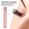 ZJchao Empty Mascara Tubes, 10Pcs 10ml Eyelash Glue Tubes Empty Empty Plastic Vials Bottle Container Refillable Eyelashes Tube Mascara Container Bottle with Rubber Insert for Stick False view 2