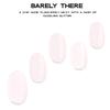 Adora Couture Semi Cured Gel Nail Strips  Pink Barely  30 Pieces UV Gel Nail Wrap Kit with Prep Pads, File & Wooden Stick  Salon Quality Semi Cured Stickers  UV Light Required view 2