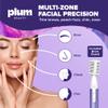 Facial Hair Trimmer for Women, Face Trimmer Remover Device, Flawless Facial Hair Removal Women, Womens Mustache Shaver, Micro Shaver for Nose, Eyebrow, Peach Fuzz view 3
