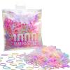 KANPRINCESS 1000PCS Hair Rubber Bands(pink) view 1