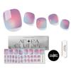 Adora Couture Semi Cured Gel Nail Strips - 32 pcs Gel Pedicure Stickers, Easy to Apply & Remove Toenail Stickers, Salon Quality at Home & Long Lasting - UV Nail Lamp Required - Modern Disco P view 1
