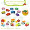 Bath Bombs for Kids with Surprise Toys Inside, 9 Pack Pull-Back Car Bath Bombs Gift Set for Boys Girls Birthday Easter Egg Xmas, Bubble Kids Safe Bath Fizzy Ball with 3 Multifunctional Vehicles Cars view 2