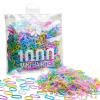 KANPRINCESS 1000PCS Hair Rubber Bands(rainbow) view 1