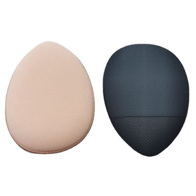 Thumb Air Cushion Mini Concealer Foundation Puff Fingertip Mini Water Droplet Wet and Dry BB Small Finger Powder Puff (black)