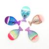 1 Pcs Face Blush Brush Professional Fish Shape Makeup Brush Foundation Cosmetic Fish Brush Makeup Tools Kit (Purple) view 4