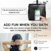 Bukere Shower Caddy Tote Bag, Portable Shower Caddy for College Dorm Travel, Separate Compartment, Large Capacity, Quick Dry Mesh Base, Hanging Toiletry Bath Bag for Student, Gym, Camp, Women Men view 3