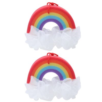 minkissy 2pcs Bath Bath Washcloth Skin Towels Balls for Babies Shower for Rich Foam Balls for Body Scruber Shower Sponge Cute