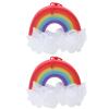 minkissy 2pcs Bath Bath Washcloth Skin Towels Balls for Babies Shower for Rich Foam Balls for Body Scruber Shower Sponge Cute view 1