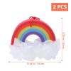 minkissy 2pcs Bath Bath Washcloth Skin Towels Balls for Babies Shower for Rich Foam Balls for Body Scruber Shower Sponge Cute view 2