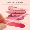 FOMIYES 1set Disposable Flocking Lip Brush Handle Portable Makeup Applicator for Even Lip and Liquid Cosmetics for Women Makeup Routine view 2