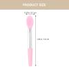 FOMIYES 50pcs Silicone Lip Brush for Women Professional Lipstick Applicator Eyeshadow Brush Compact and Portable Makeup Tools Accents for Gifting Special Occasions view 3