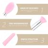 FOMIYES 50pcs Silicone Lip Brush for Women Professional Lipstick Applicator Eyeshadow Brush Compact and Portable Makeup Tools Accents for Gifting Special Occasions view 4