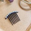 Lurrose 5pcs Hair Side Combs Elegant Hair Accessories for Weddings Parties Special Occasions Lightweight Charming Design for Women Girls view 4