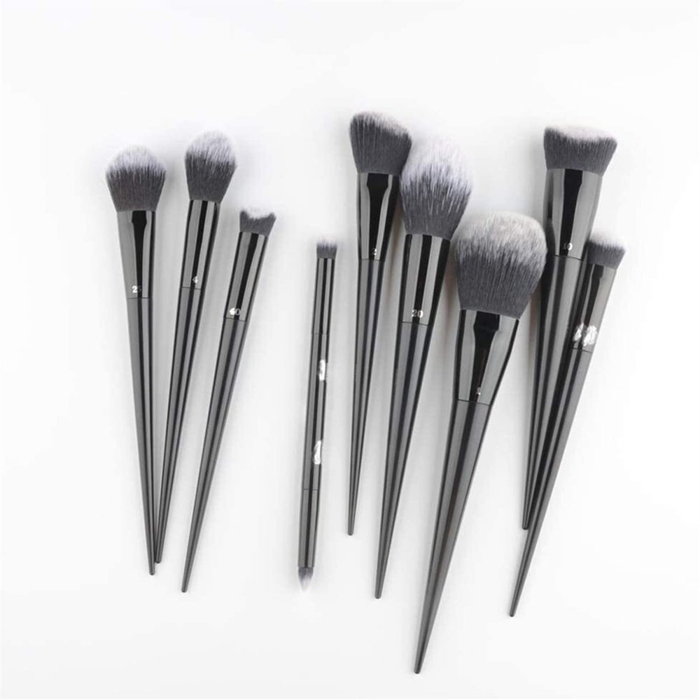 YQBUER Makeup Brush 9 pcs/Set Foundation Powder Angled Blusher Shadow Buffing Make Up Brush Eyeshadow Concealer Makeup Brushes Contour Cosmetic Products