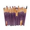 YQBUER 20 Pcs Makeup Brush Set Tool Makeup Wash for Eye Makeup Foundation Eye Shadow and Other Cosmetics Tools (Color : C) view 1
