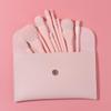 YQBUER Makeup Brush Ten Packs of Makeup Brushes Foundation Eyeshadow and Blush Brushes Pink Multifunctional Beauty Tools Cosmetic Products view 3