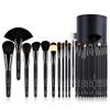 YQBUER Makeup Brush Profissional Makeup Brushes Set 24pcs Soft Cosmetic Foundation Powder Blush Eyeliner Brush with Bag Cosmetic Products (Size : E) view 1