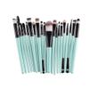 YQBUER 20 Pcs Makeup Brush Set Tool Makeup Wash for Eye Makeup Foundation Eye Shadow and Other Cosmetics Tools (Color : F) view 1