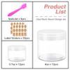 4 oz Clear Small Plastic Containers with Lids + 20g/20ml Small Containers with Lids (Set of 24) Cosmetic Sample Jar Plastic Jars - for Lip Scrub, Body Butters, Cream, Slime, Craft Storage view 4