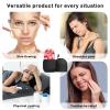 ice face roller, ice mold for face and Eyes, Reusable Massage Silicone Beauty Tool, Naturally Conditioning And Skin Care, De-Puff Eye Bags, Reduce Migraine Pain (Black) view 2