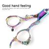 Professional Hairdressing Scissors 2x Premium Thinning Scissors Hairdressing Scissors Barber Shear Hair Thinning Stainless, Women Men[Colour] view 3
